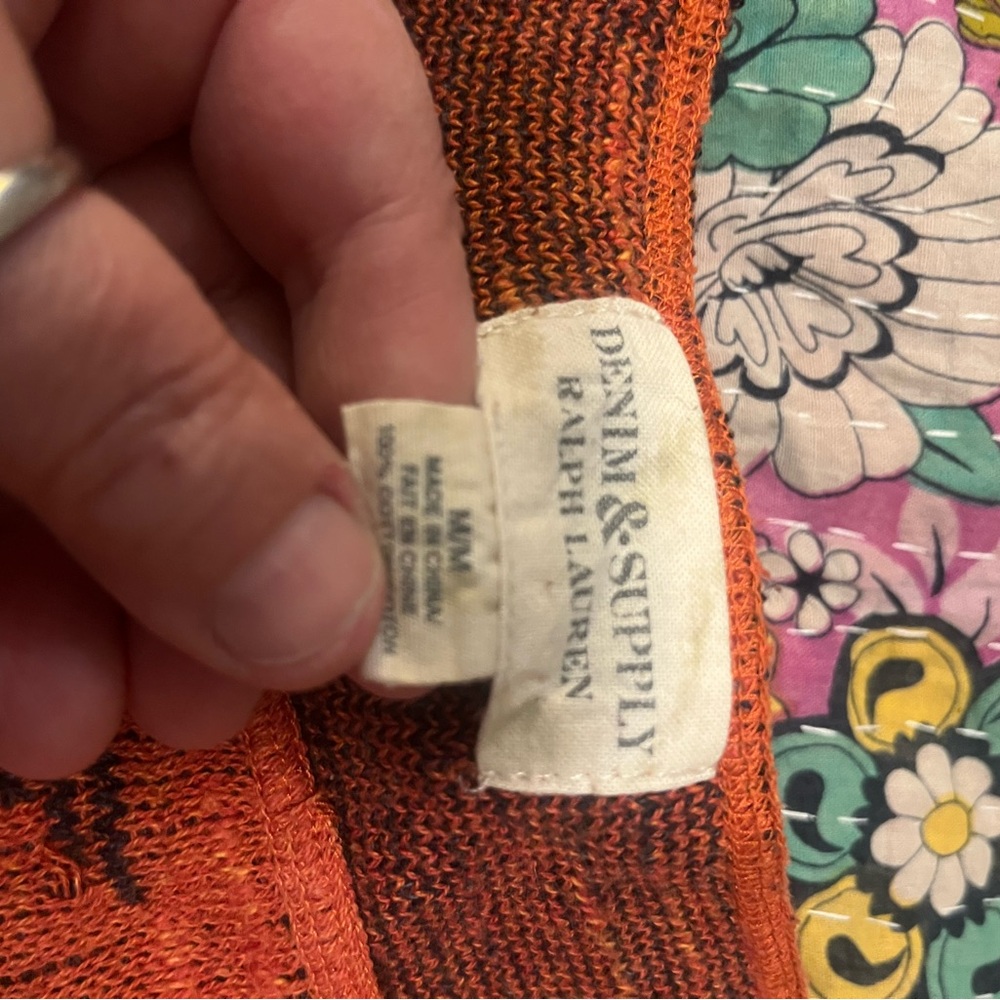 Ralph Lauren Denim and Supply Southwest Print Lightweight Sweater - Picture 6 of 7